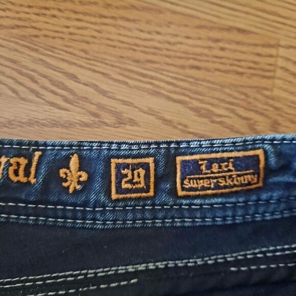 ROCK REVIVAL Lexi Super Skinny Jeans  BACKYARD BBQ! - Picture 11 of 16